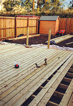 Custom Brick Decking in Lennox